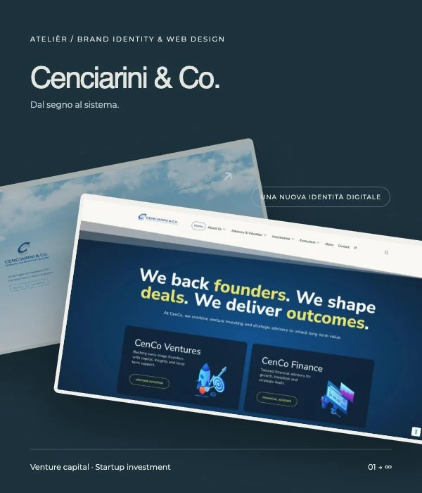 Cenciarini & Co. — Dal segno al sistema